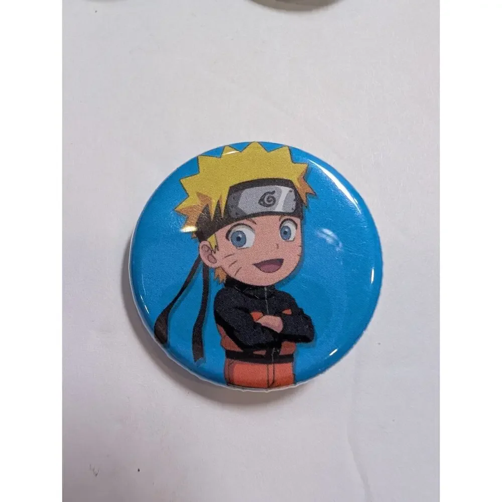 Naruto Uzumaki Can Badge‎ Set Of 9 Types